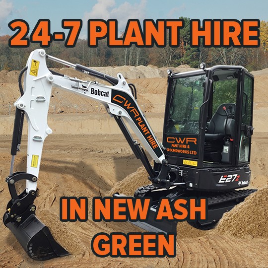 Plant hire in New Ash Green