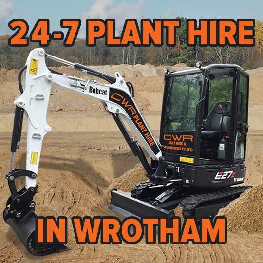 Plant hire in Wrotham